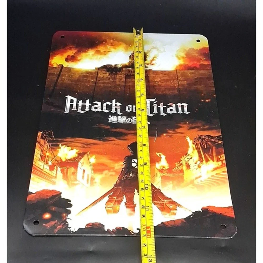 Attack On Titan - Japanese Anime Metal‎ Sign 8
